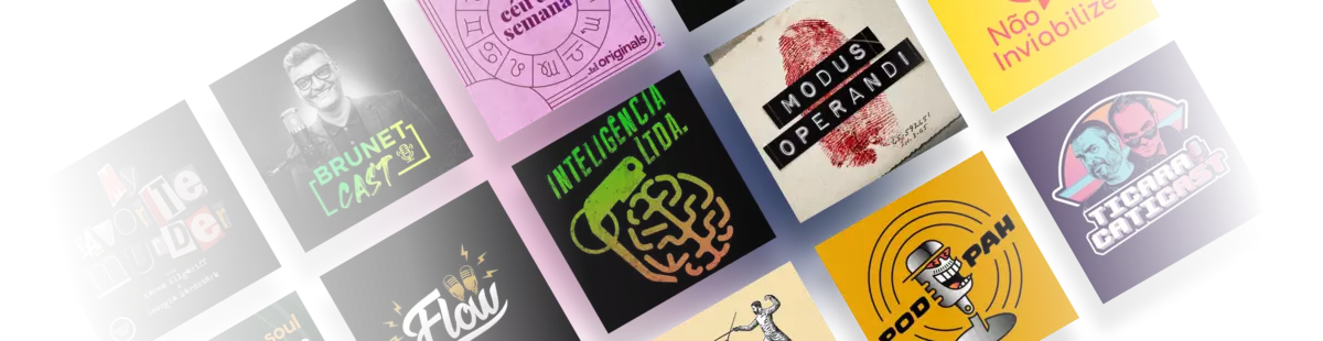 Capa de podcasts
