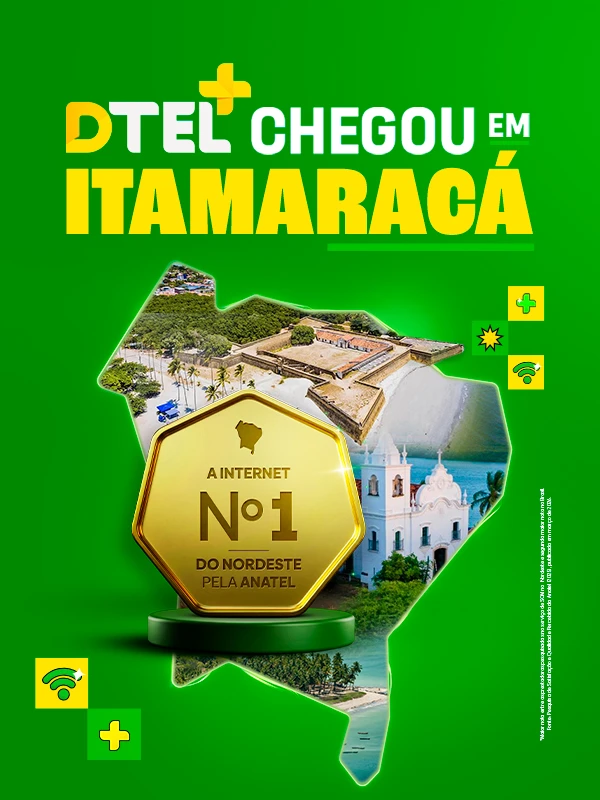 Dtel Telecom - Itamaracá - A Dtel chegou em Itamaracá