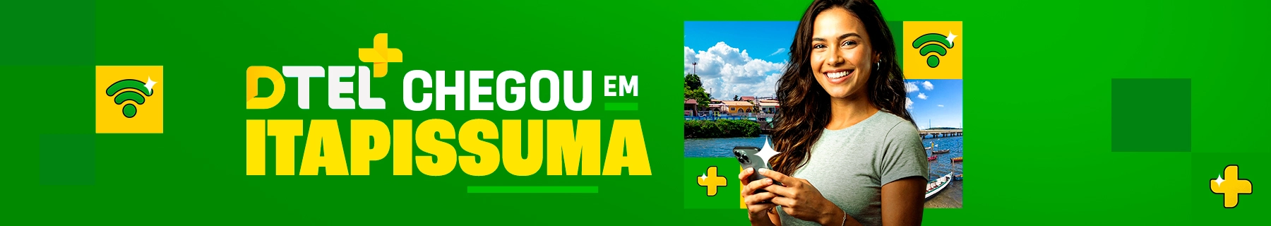 Dtel Telecom chegou em Itapissuma