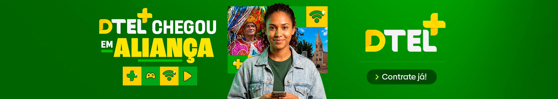DTEL - Chegou em Alinça