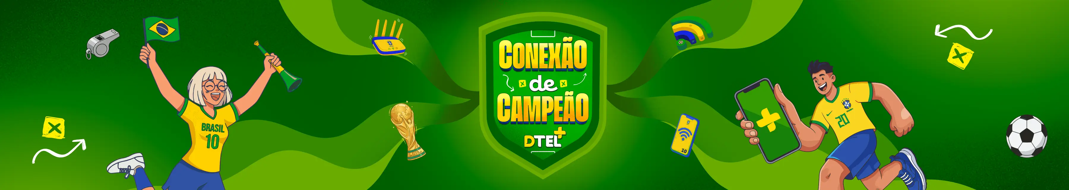 Banner Conexão de Campeão